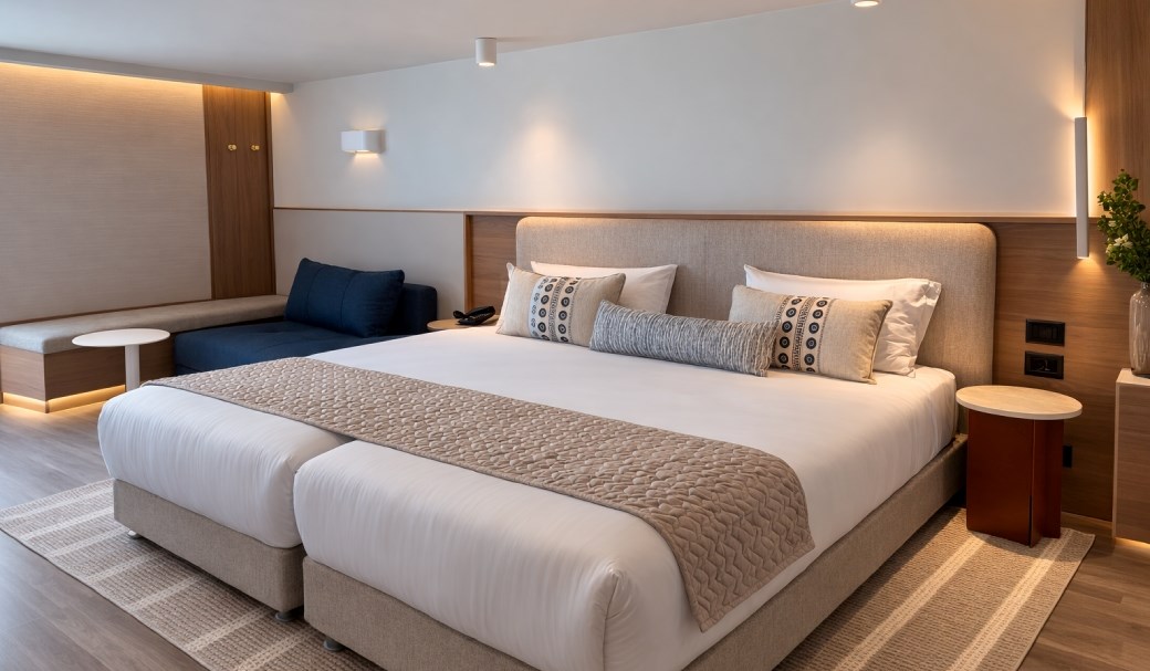 חדר סופיריור משופץ - מלון המלך שלמה טבריה