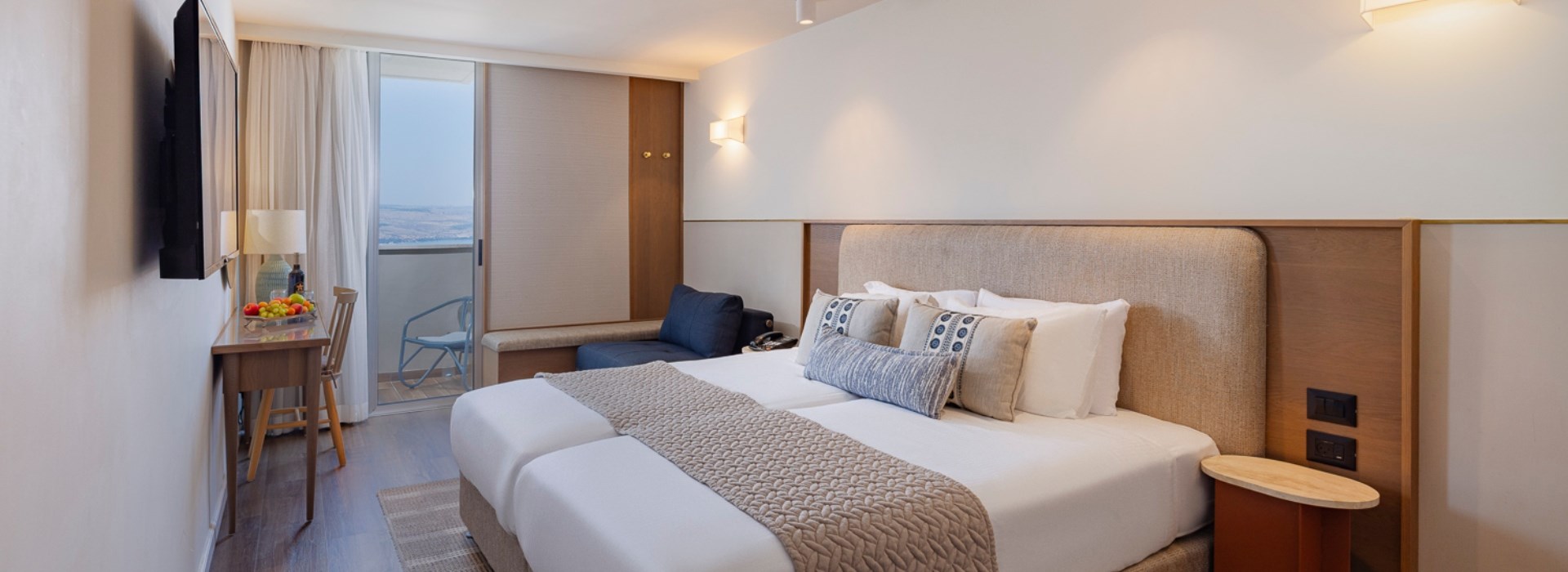 מלון מלך שלמה טבריה - חדרים וסוויטות ללינה בטבריה