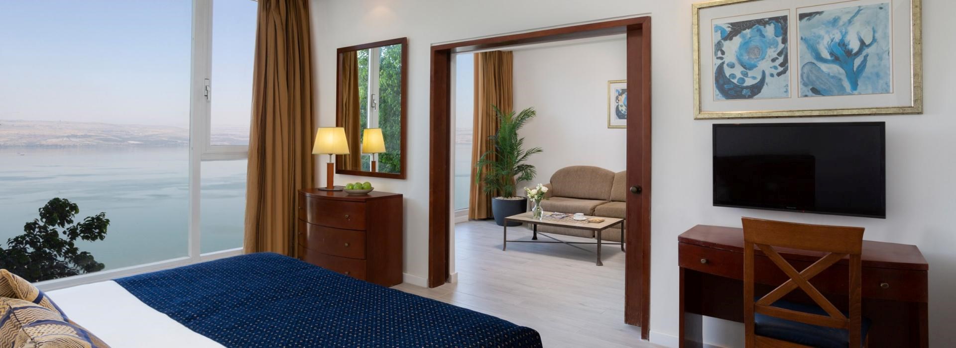 מלון מלך שלמה טבריה - חדרים וסוויטות ללינה בטבריה